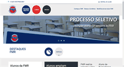 Desktop Screenshot of fmr.edu.br