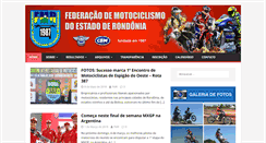 Desktop Screenshot of fmr.esp.br